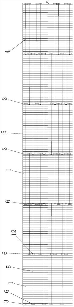 A splicing construction method of corrugated steel pipe gallery