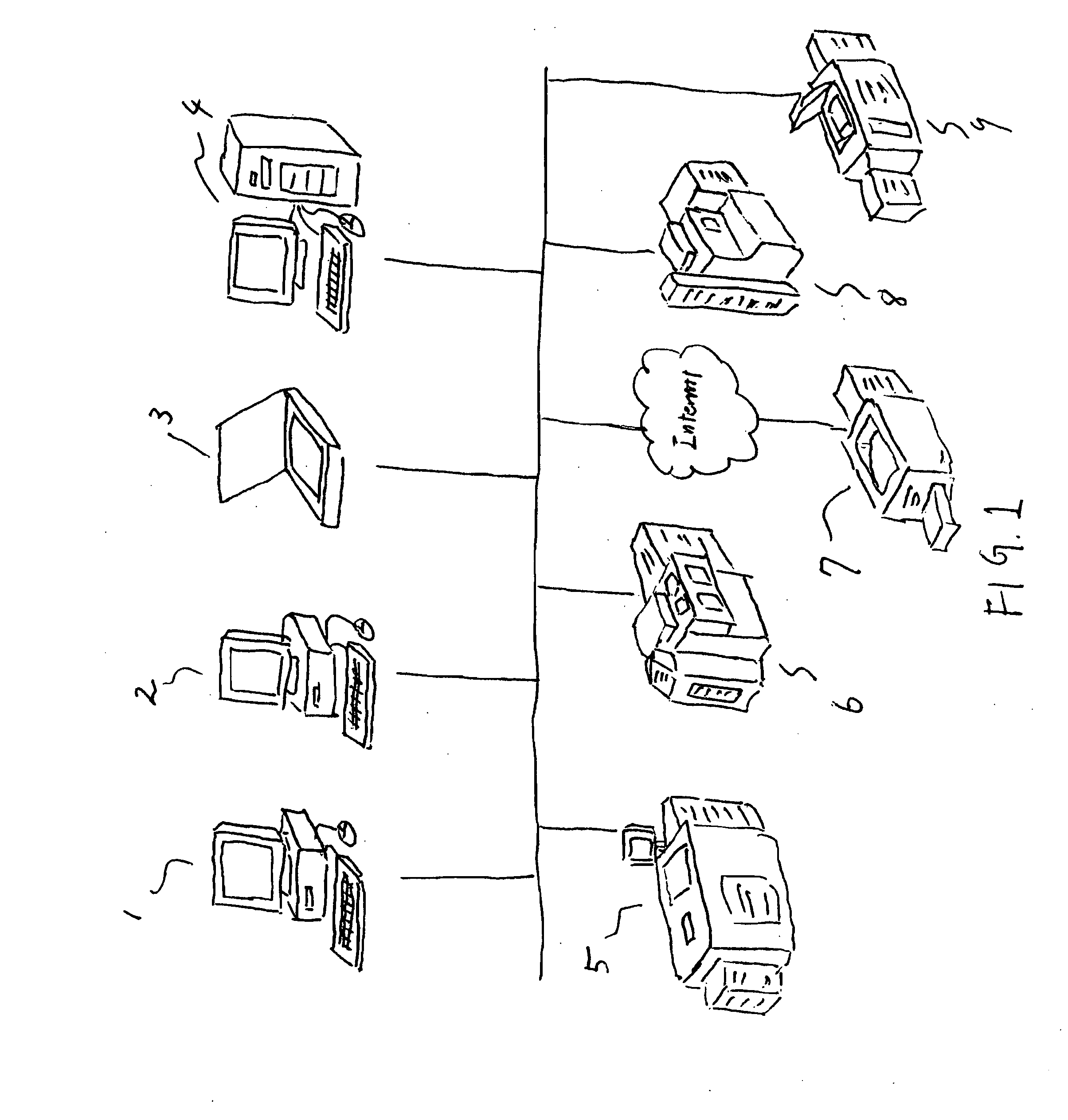 Print job management method and apparatus with grouping function