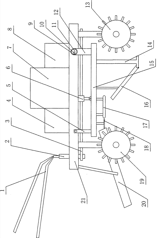 Full-automatic ginger harvester