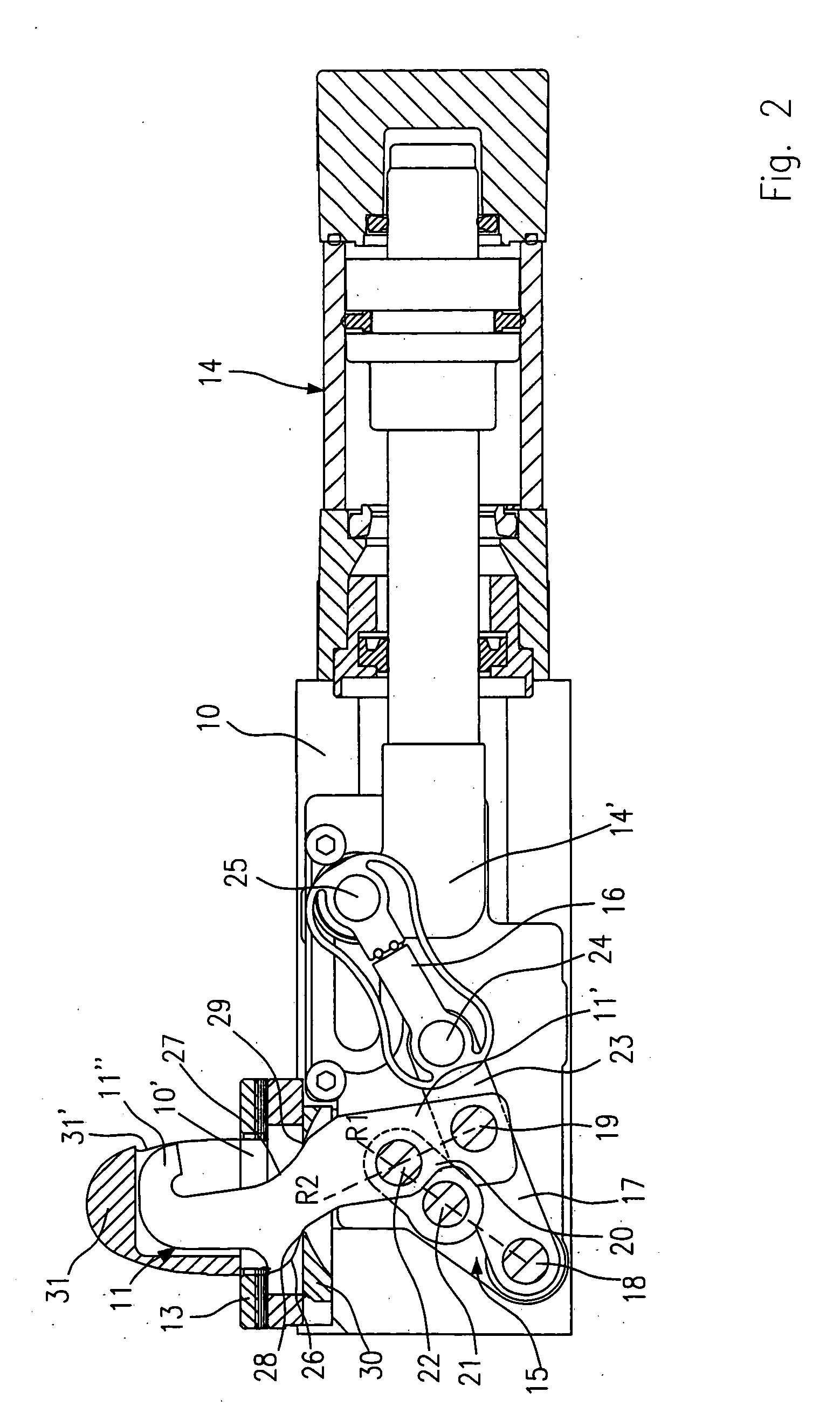Compact clamping device with side clamping member