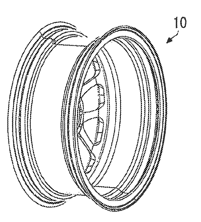 Light alloy wheel