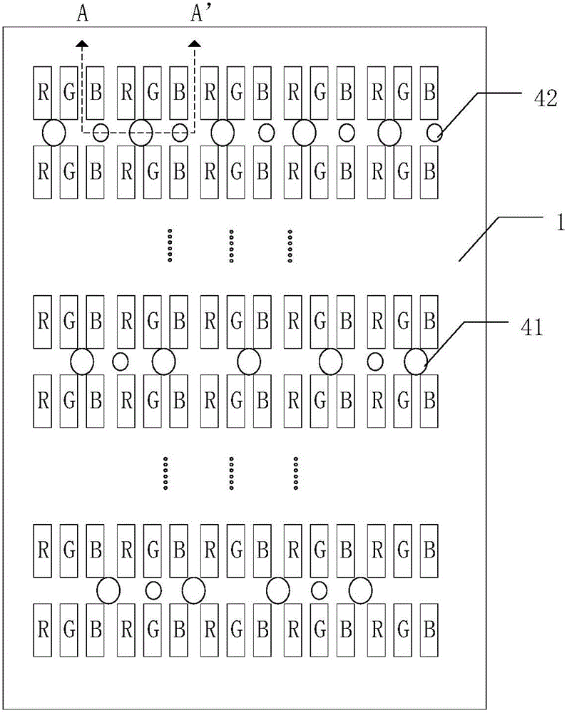 Pressure touch control display panel, display device and preparation method