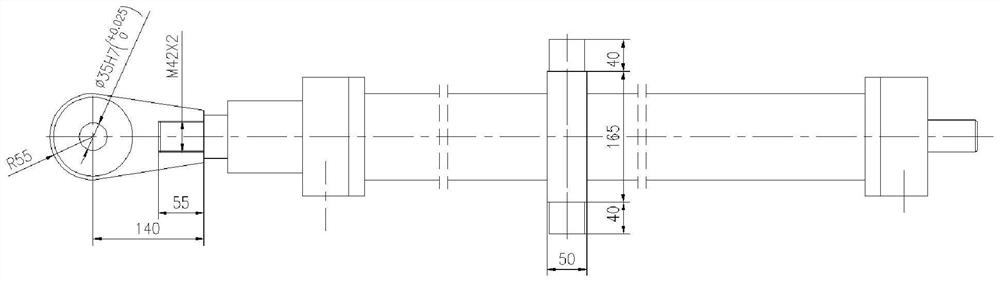 A hydraulic tension system of a straight-pull cold/warm rolling test machine and its control method