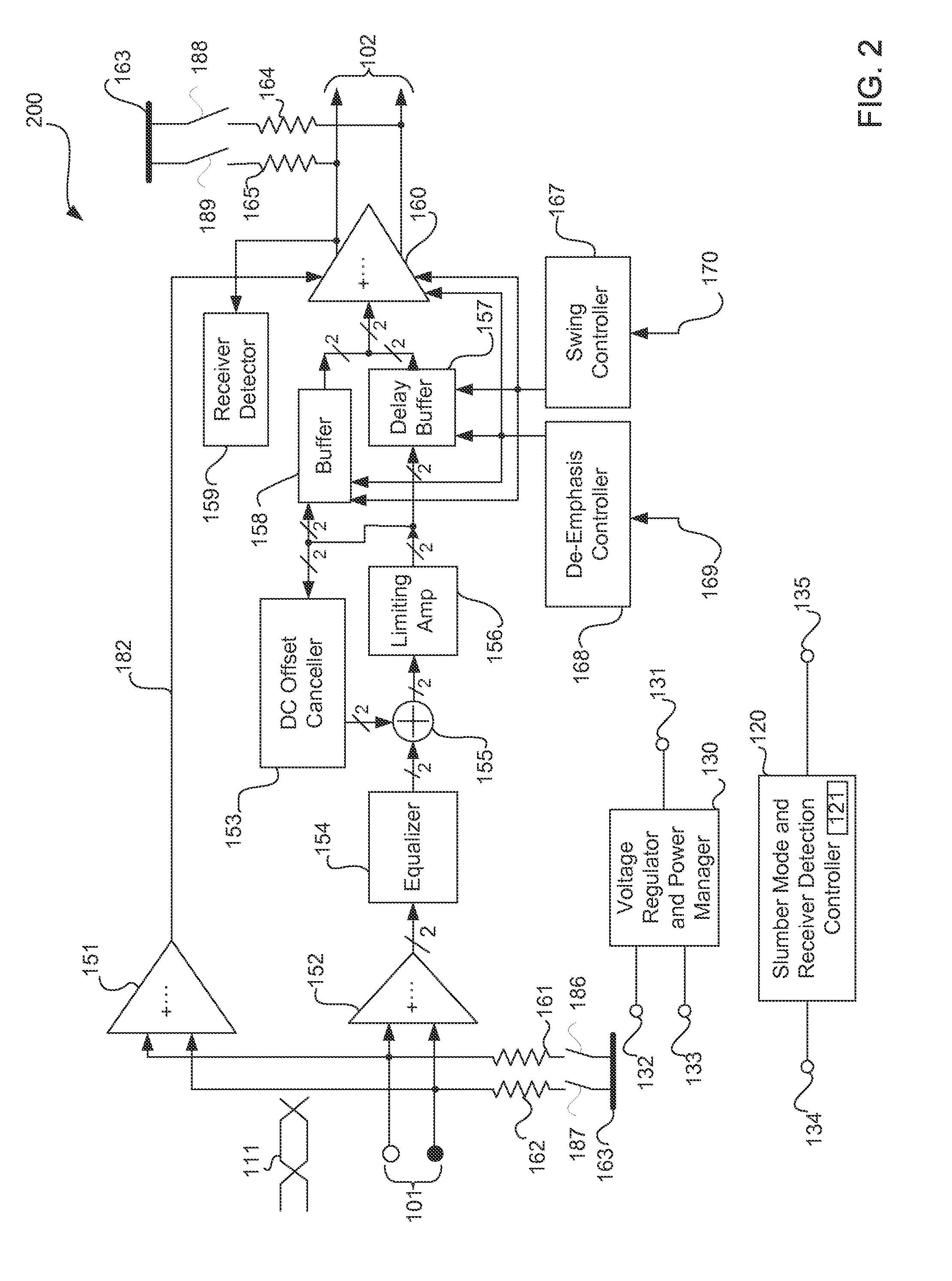 Intermediary signal conditioning device with interruptible detection mode