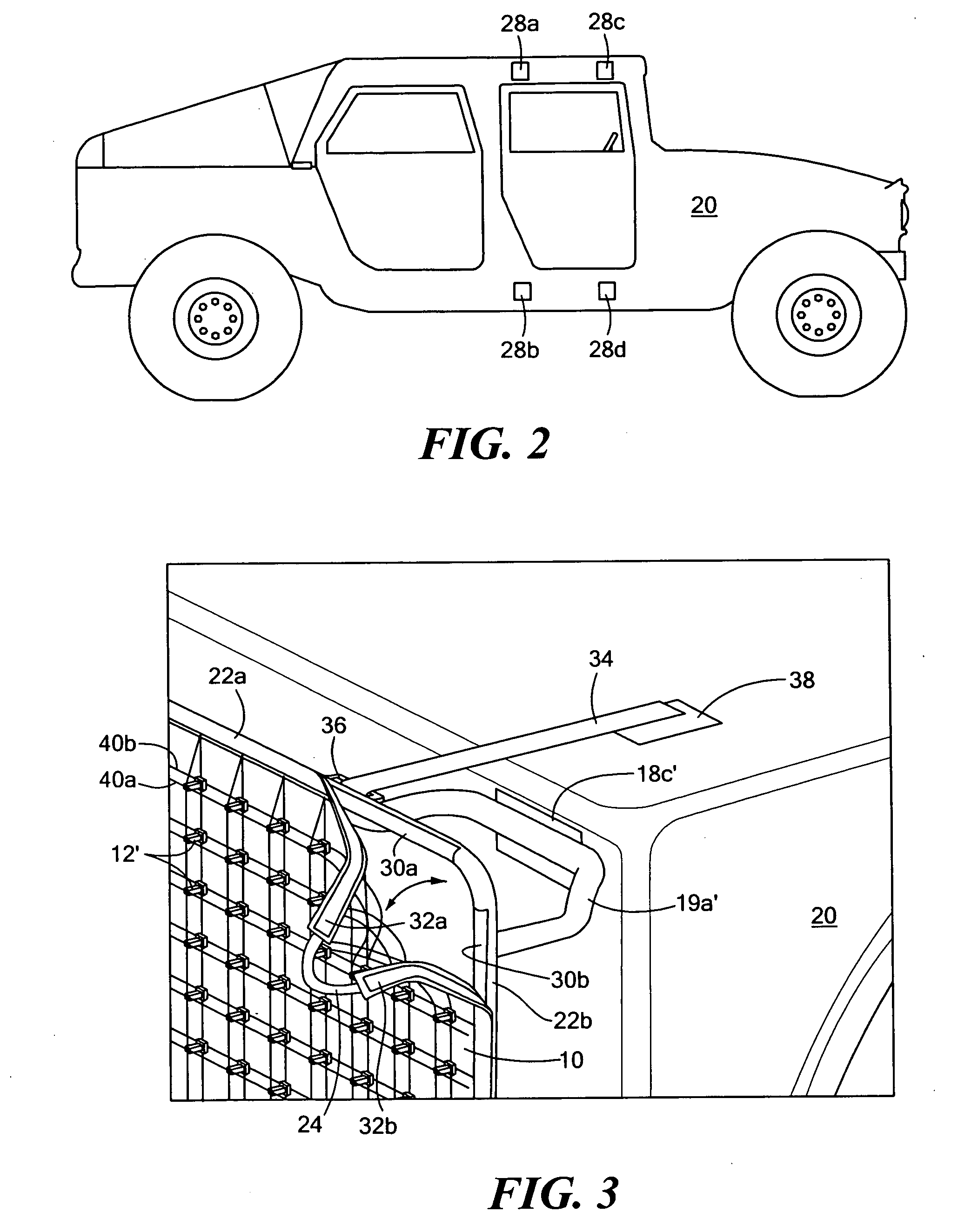 Vehicle and structure shield
