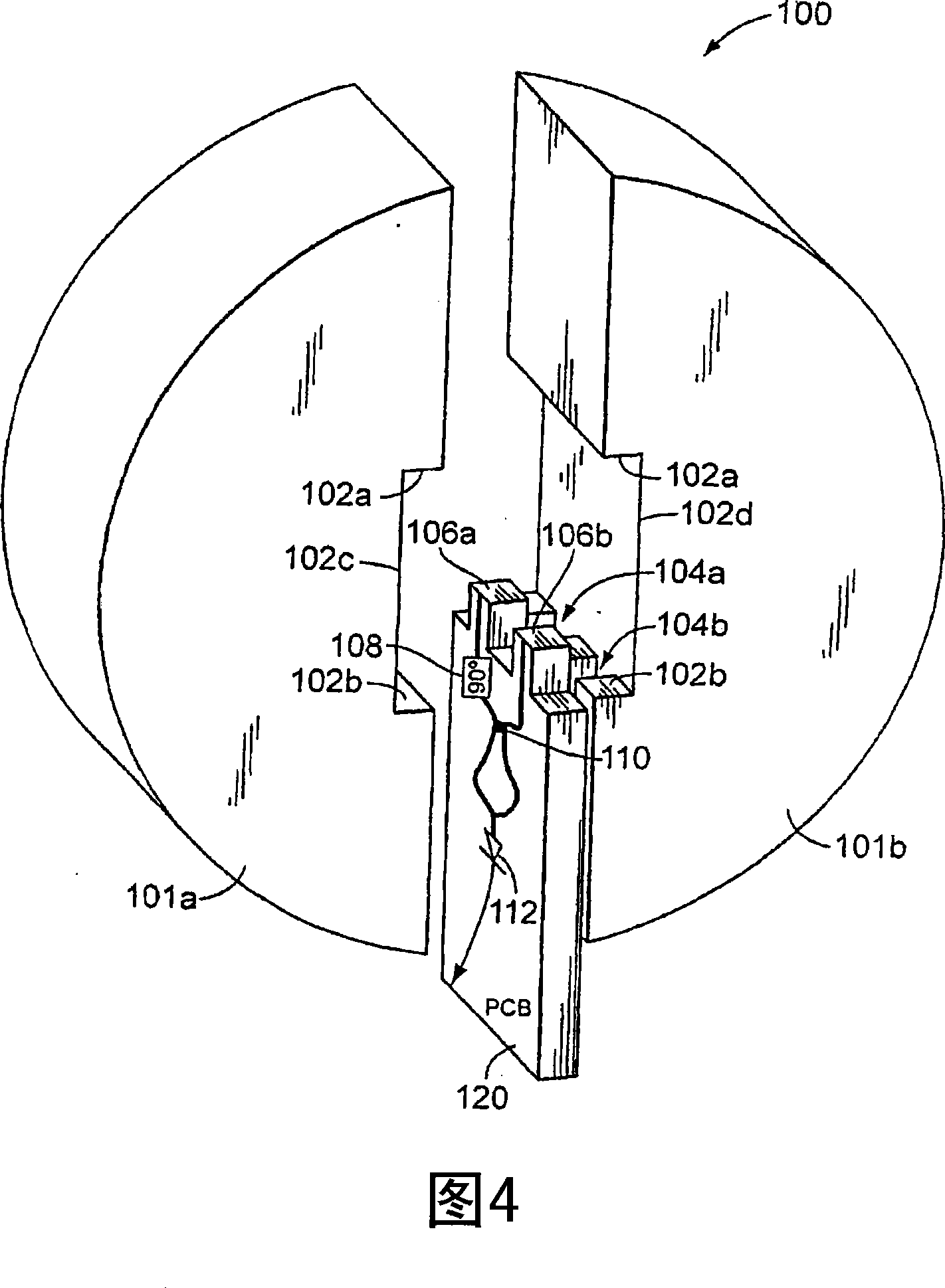 Directional power detection by quadrature sampling