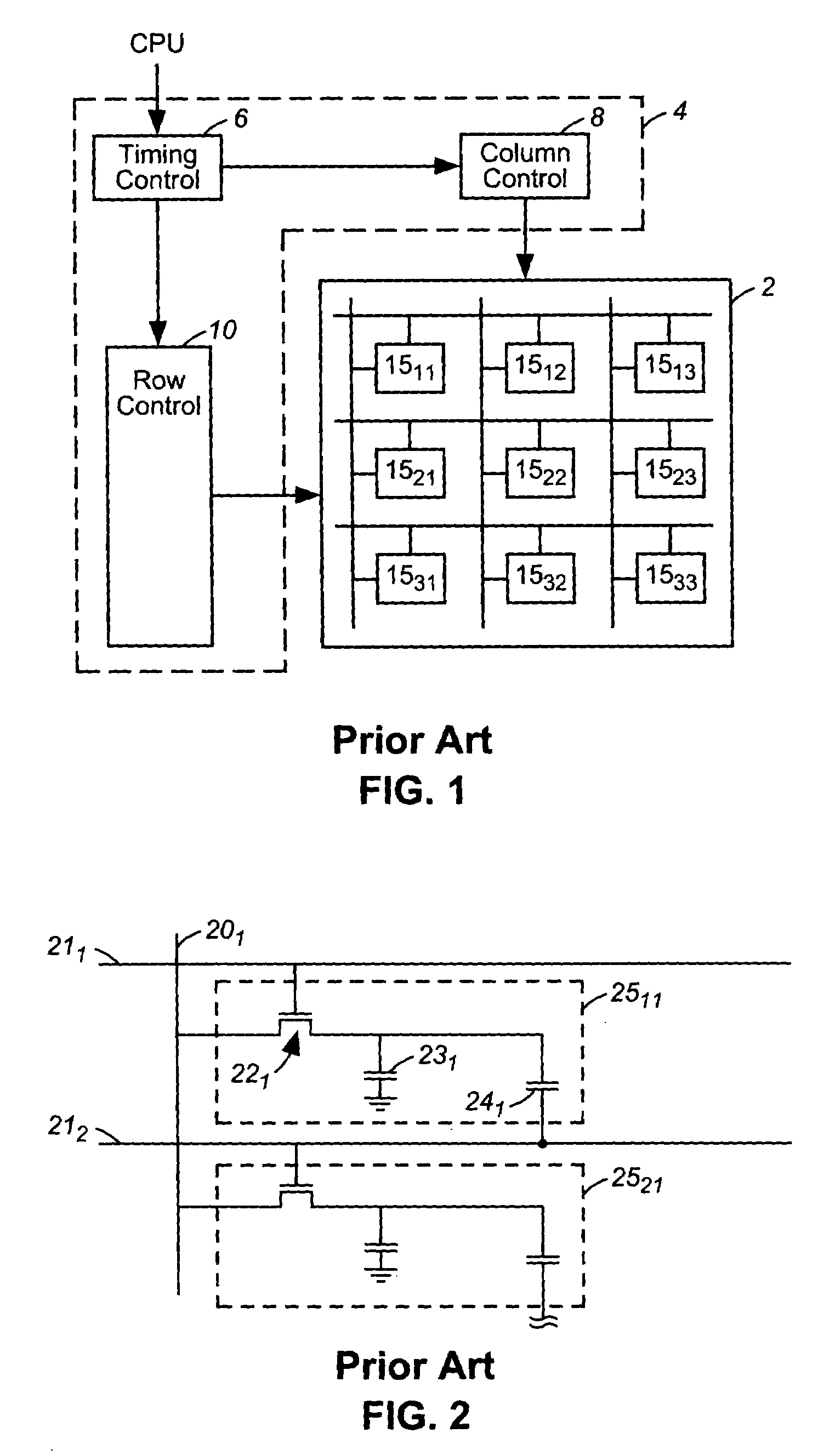 Display circuit with optical sensor