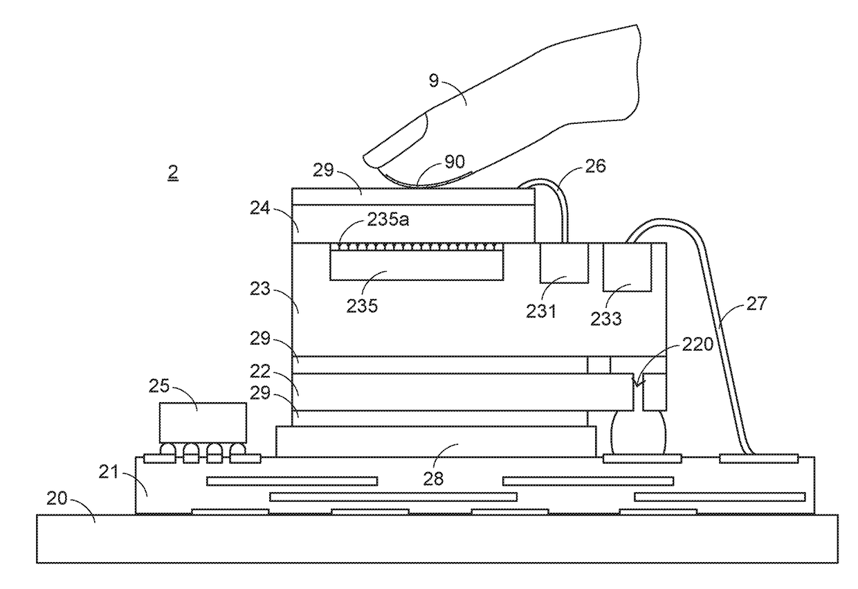 Ultrasonic fingerprint recognition module and manufacturing method thereof