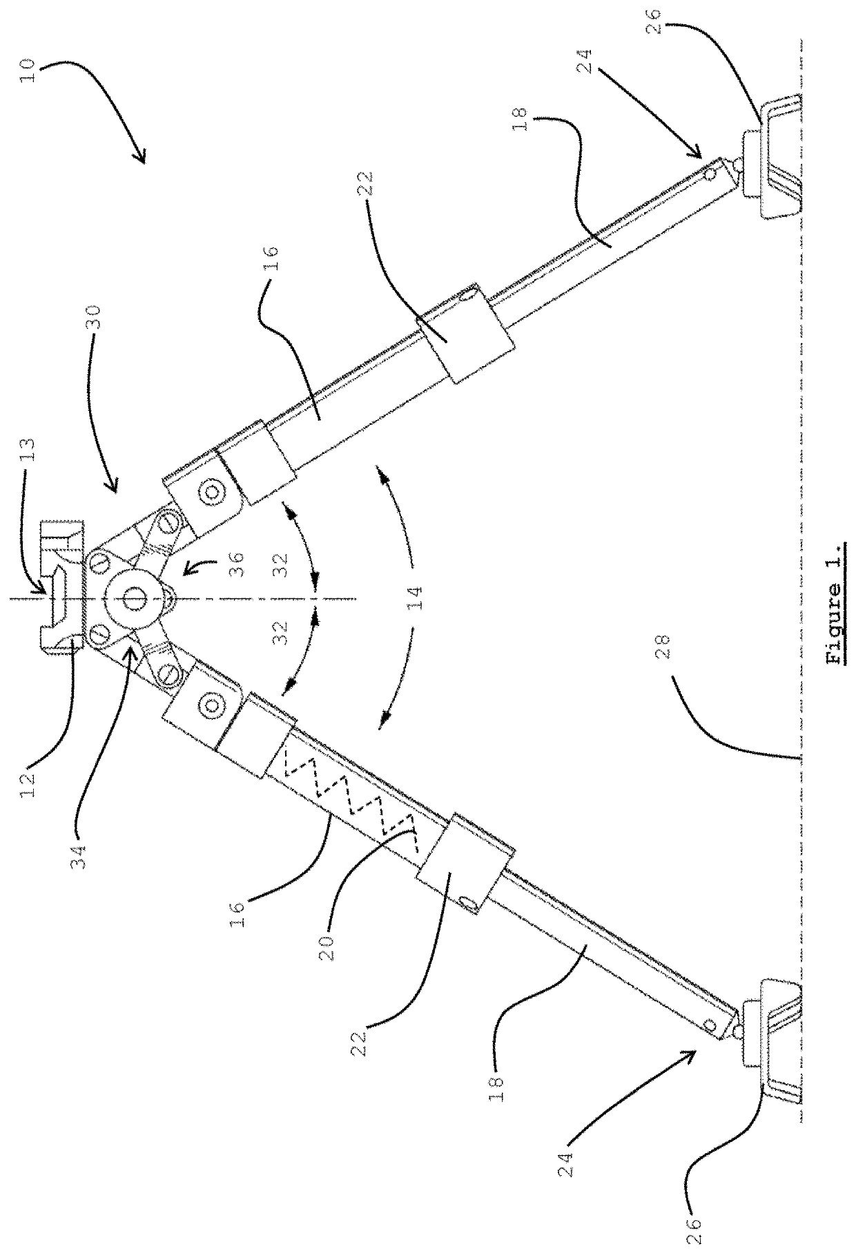 Rifle bipod