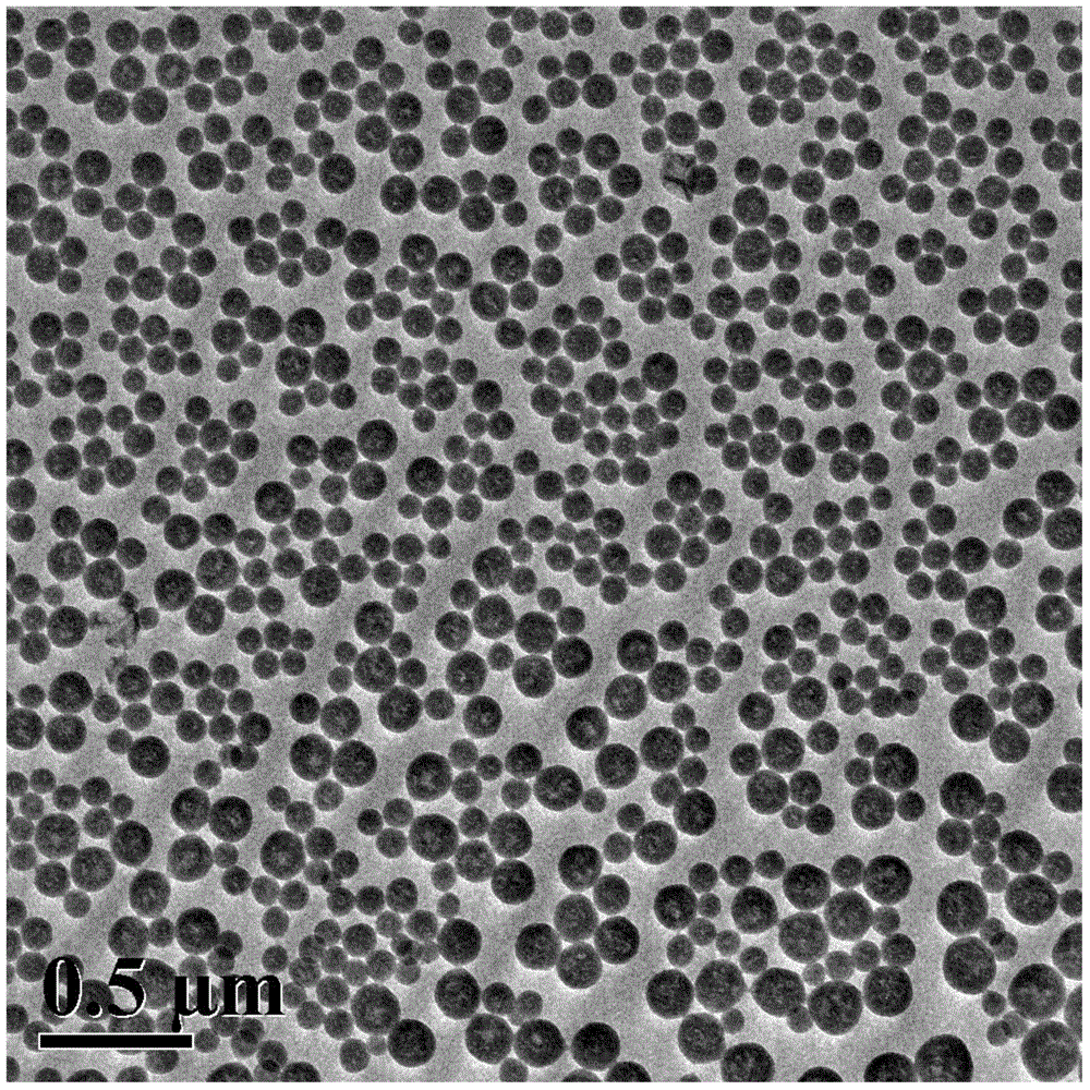 Method for preparation of organic-inorganic hybrid hollow nanosphere by ultrasound