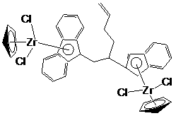 Synthetic method of bridged metallocene dinuclear catalyst