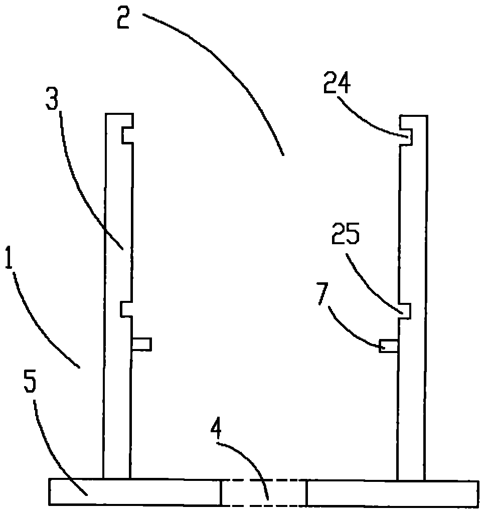 Sliding type contact electricity fetching device
