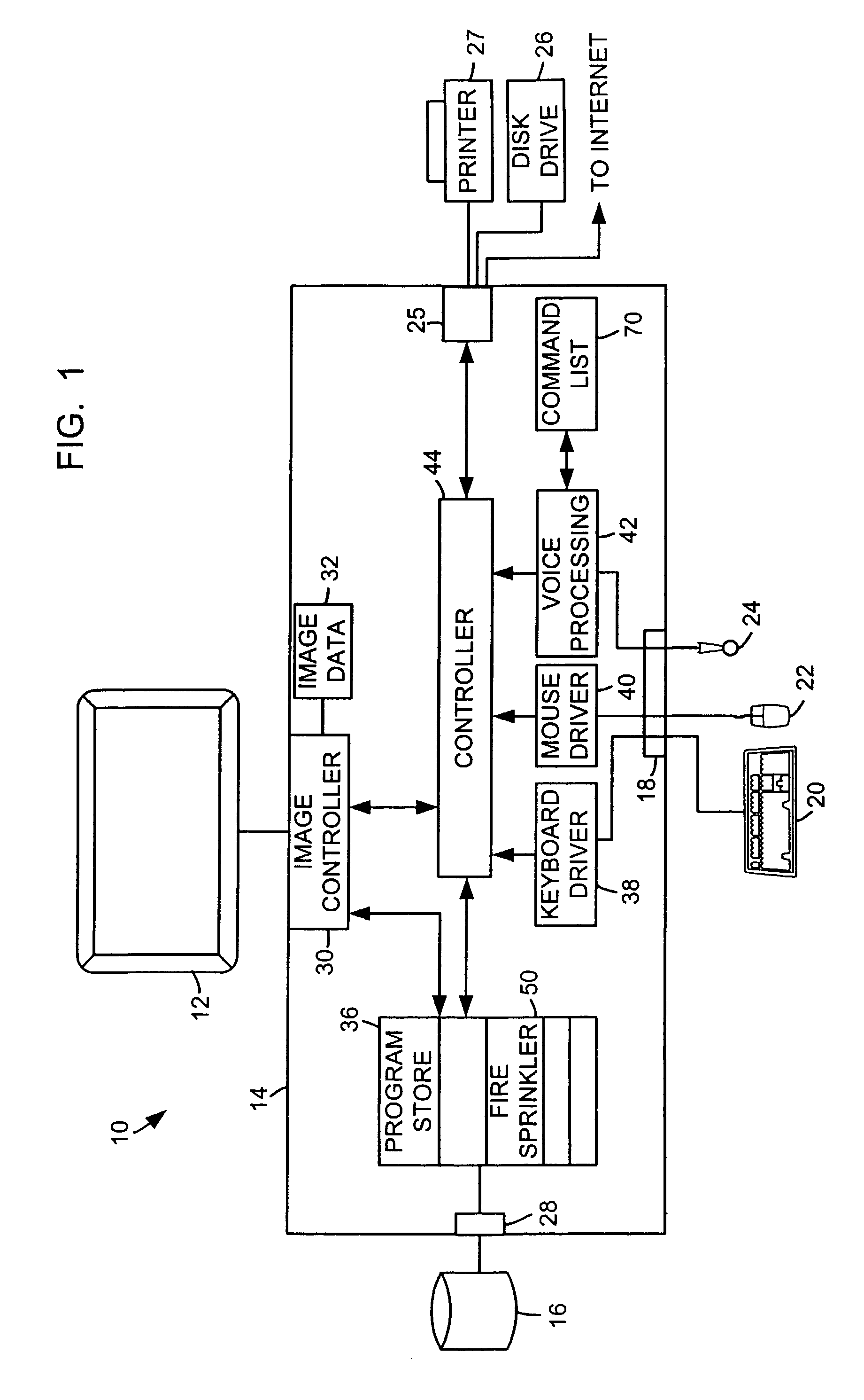 Voice activated commands in a building construction drawing system