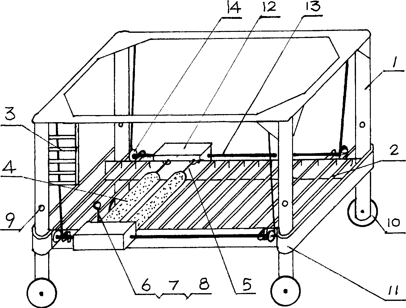 Automobile powered lifting device