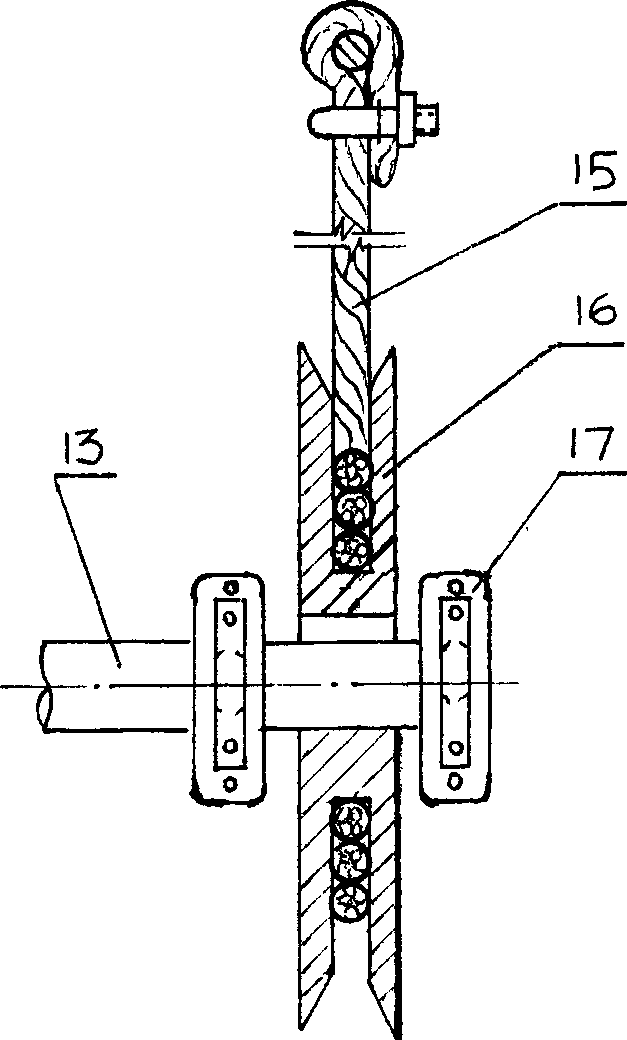 Automobile powered lifting device