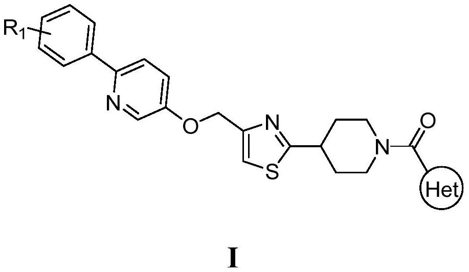 Novel heterocyclic amide piperidine derivative as well as preparation method and application thereof in hypoglycemic drugs