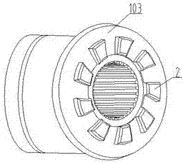 Sliding engaging sleeve of gearbox