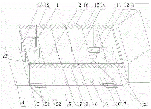 anti-vibration bed