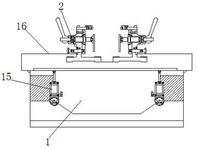 A calibration device for high-precision auto parts