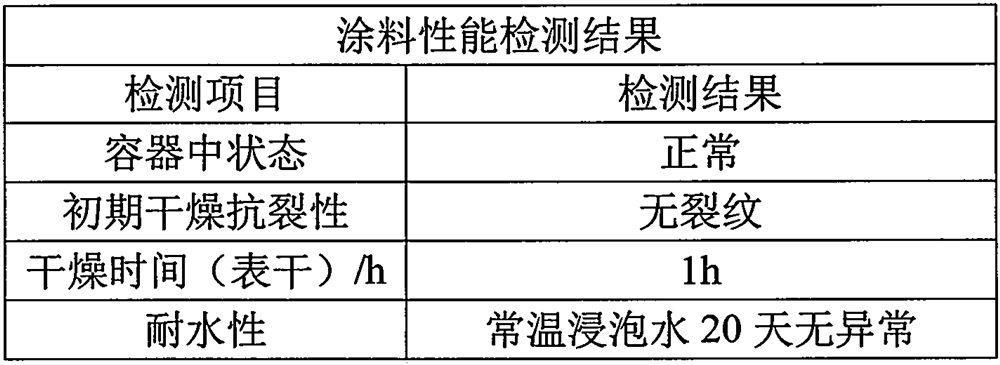 A kind of water-based negative ion paint and preparation method thereof