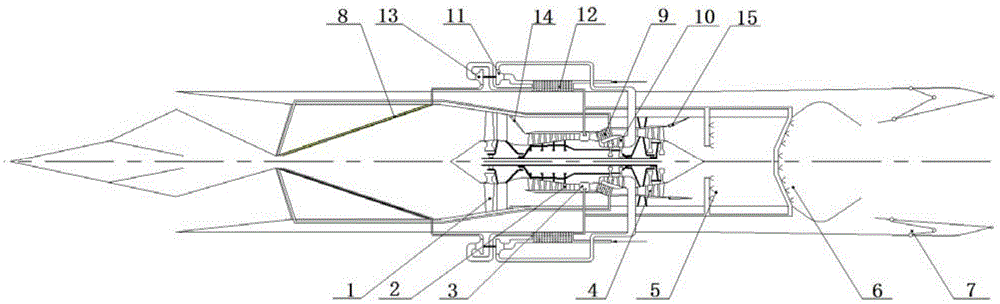 A new concept high-speed aircraft propulsion system layout method
