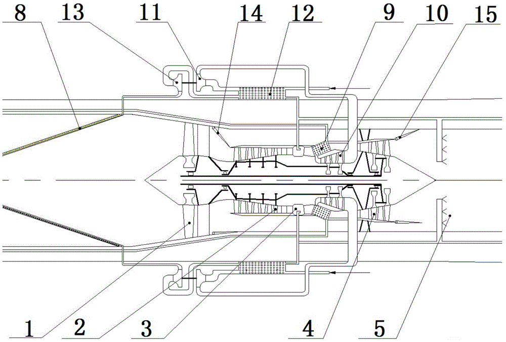 A new concept high-speed aircraft propulsion system layout method