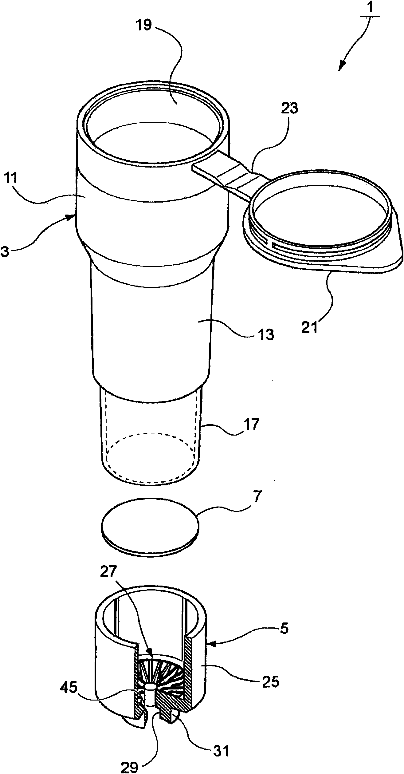 Porous filter cartridge