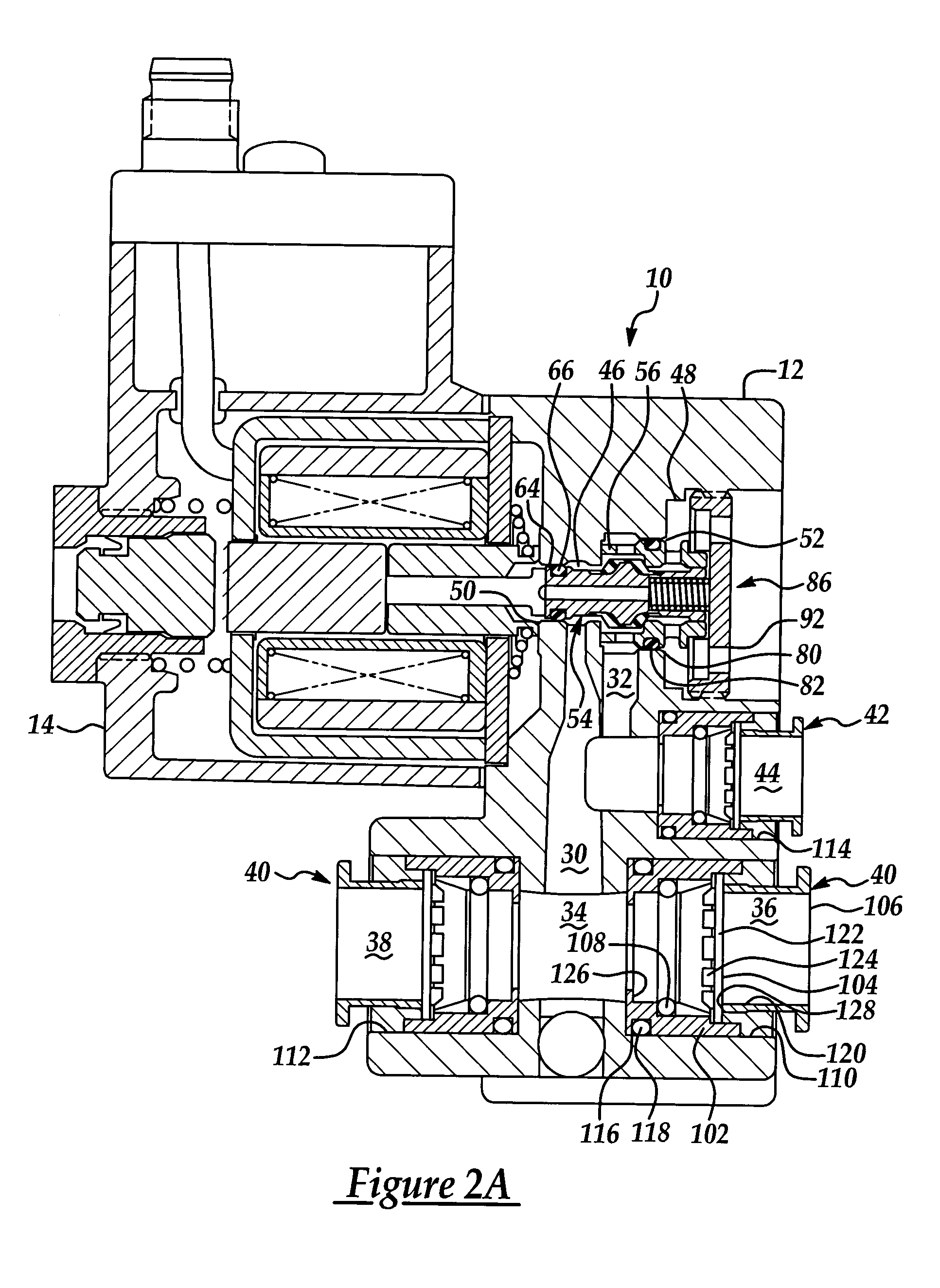 Solenoid actuated pneumatic valve with an integrated pass-through and a quick mount body