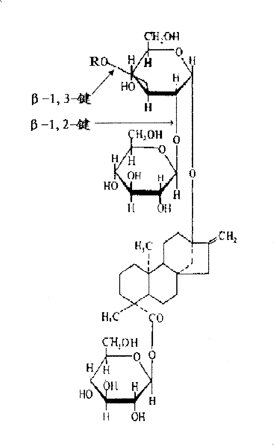 Method for quantifying stevioside by potassium ferricyanide-luminol chemiluminescence system
