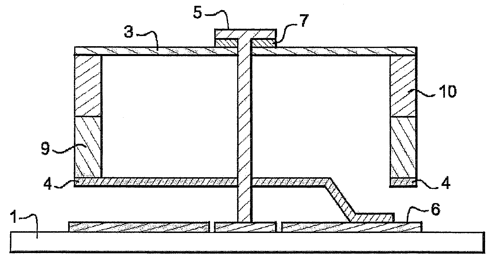 Thermal detector for electromagnetic radiation and infrared detection device using such detectors