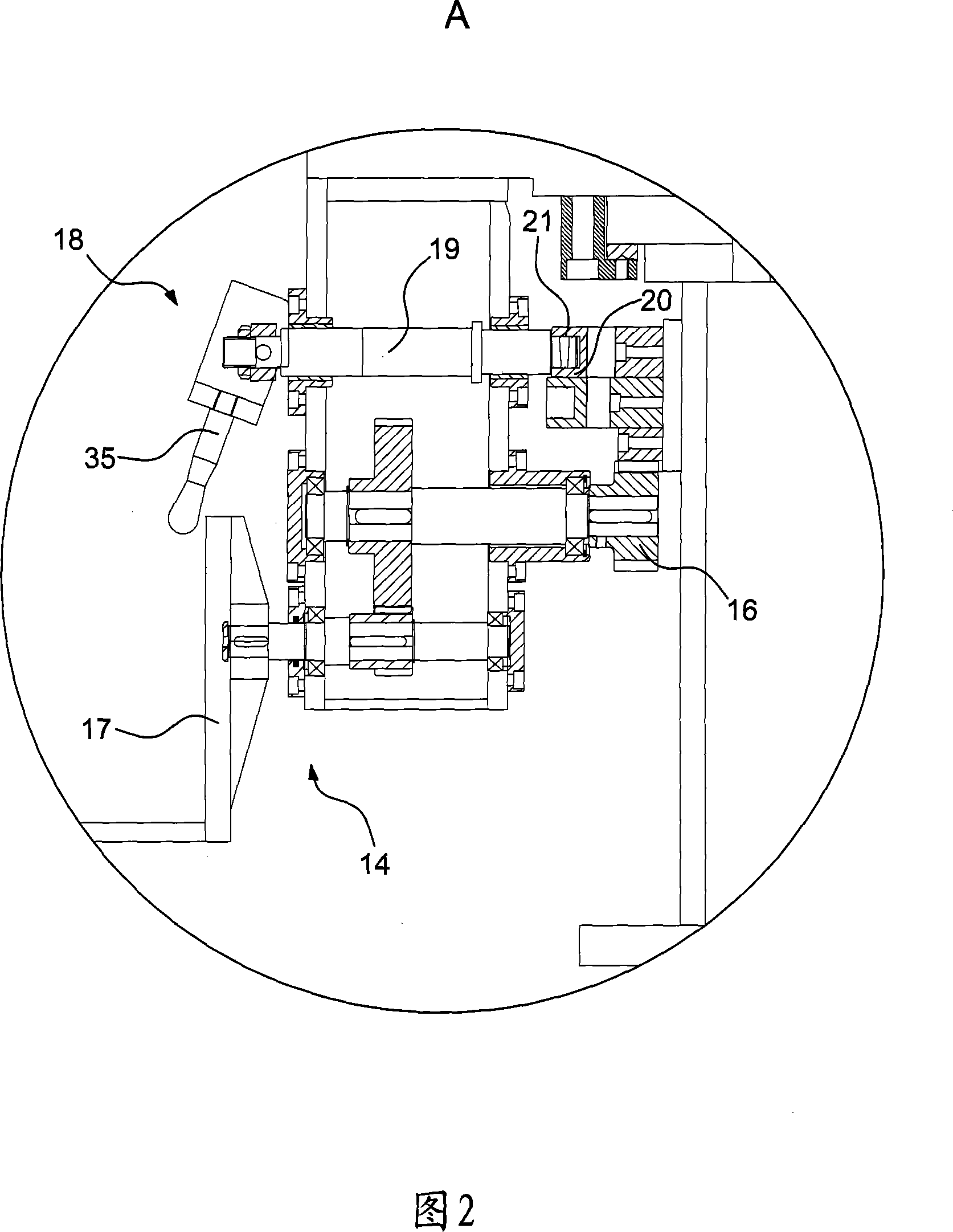 Gear rack machining lathe