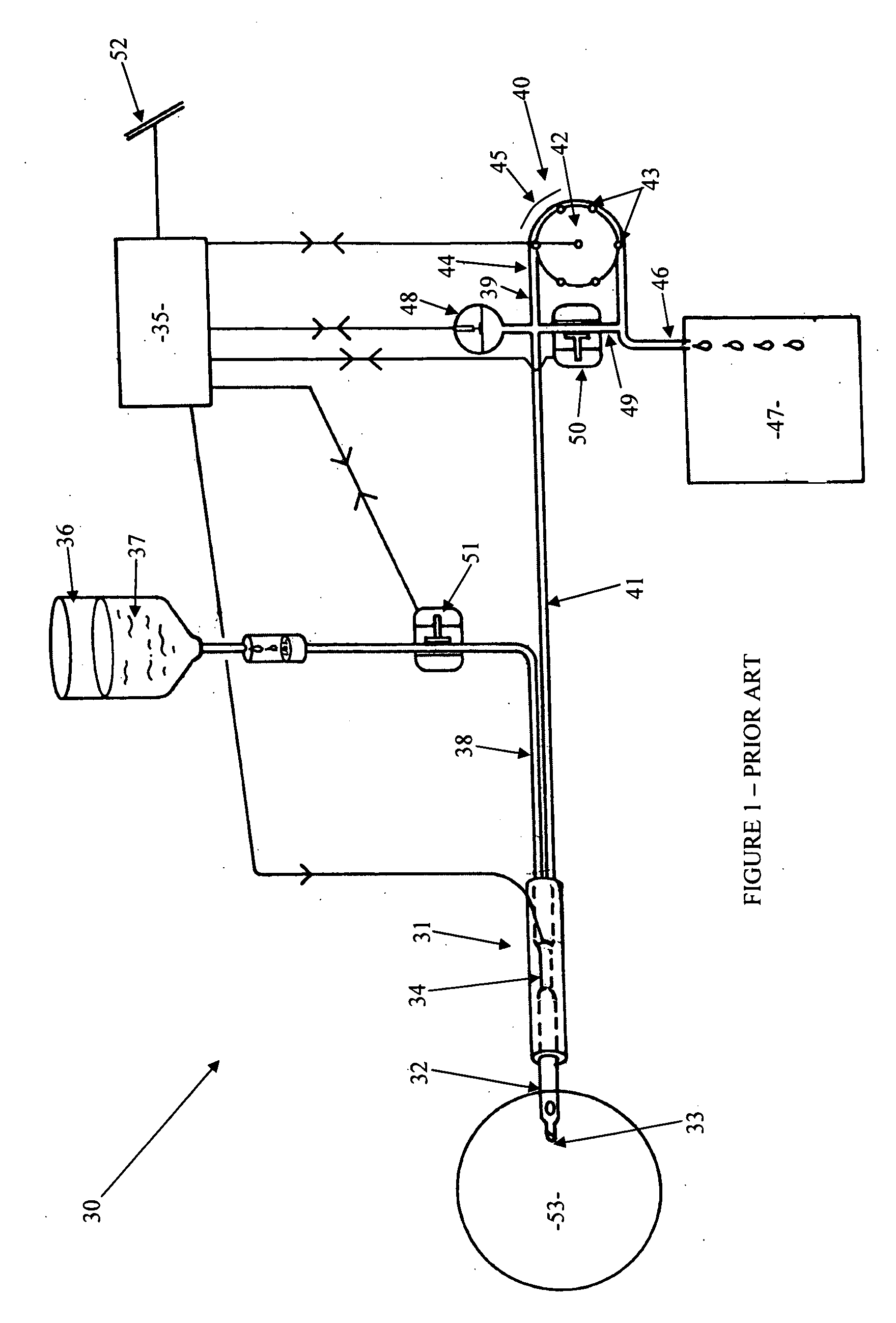 Phacoemulsification machine with post-occlusion surge control system and related method