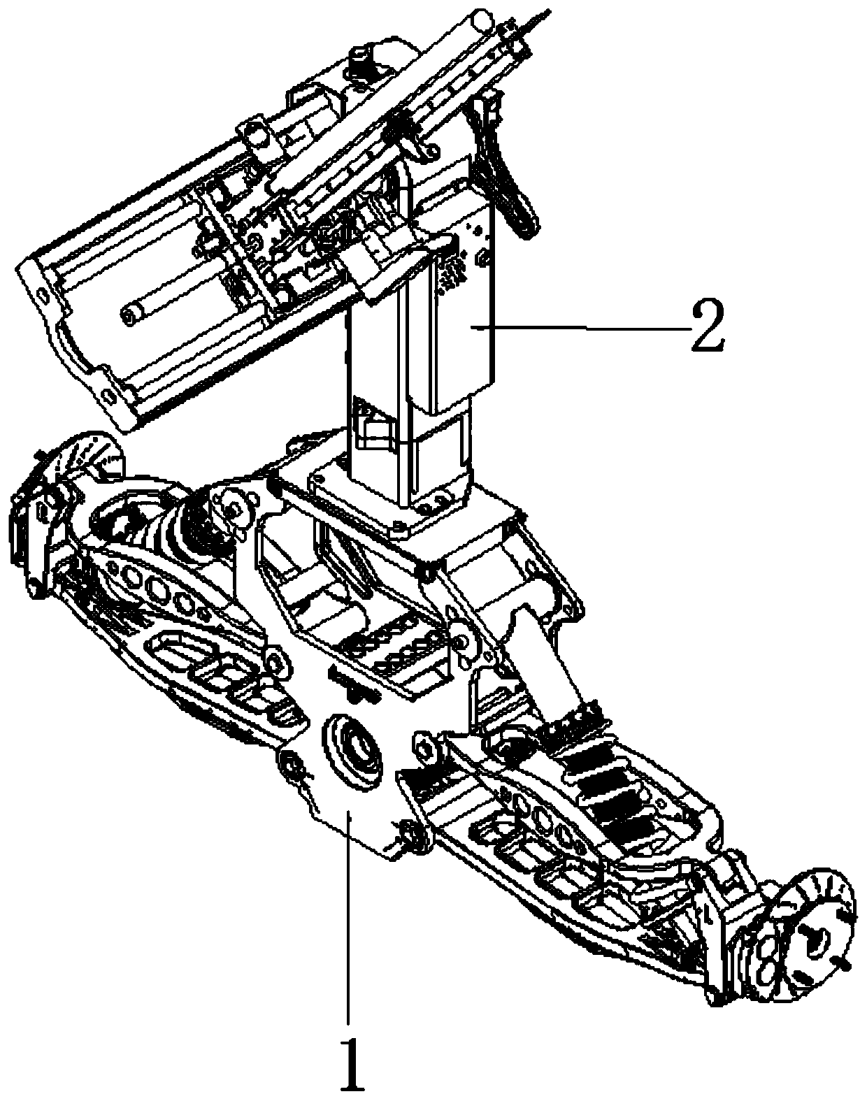 Adjustable fixing device for underwater sunken object fishing and fixing method thereof