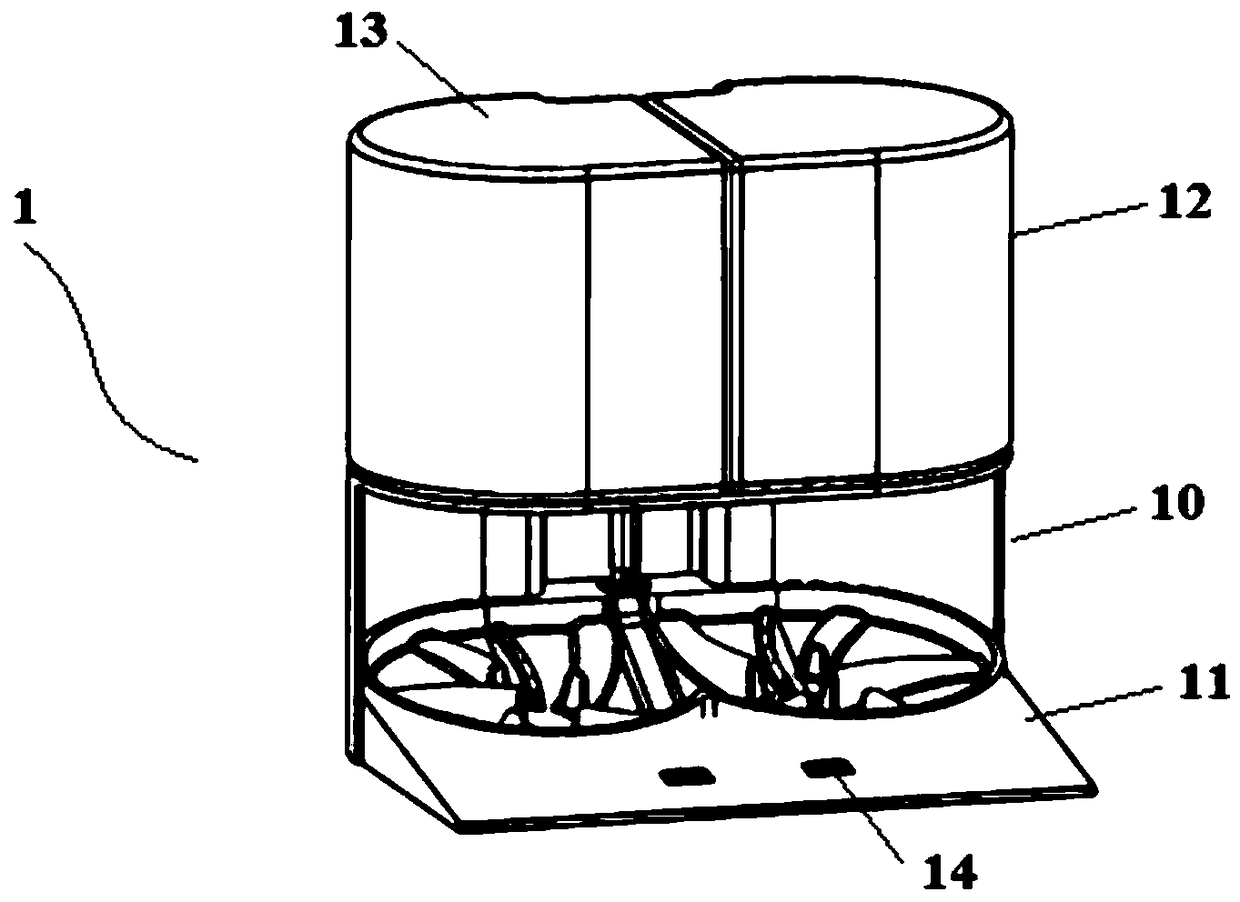 Base station for cleaning robot system