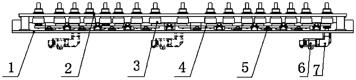 Flexible multi-point transmission device