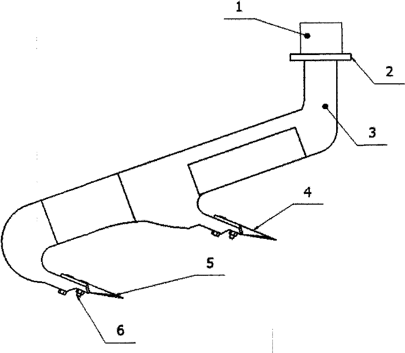 Dragging layered deep digging shovel