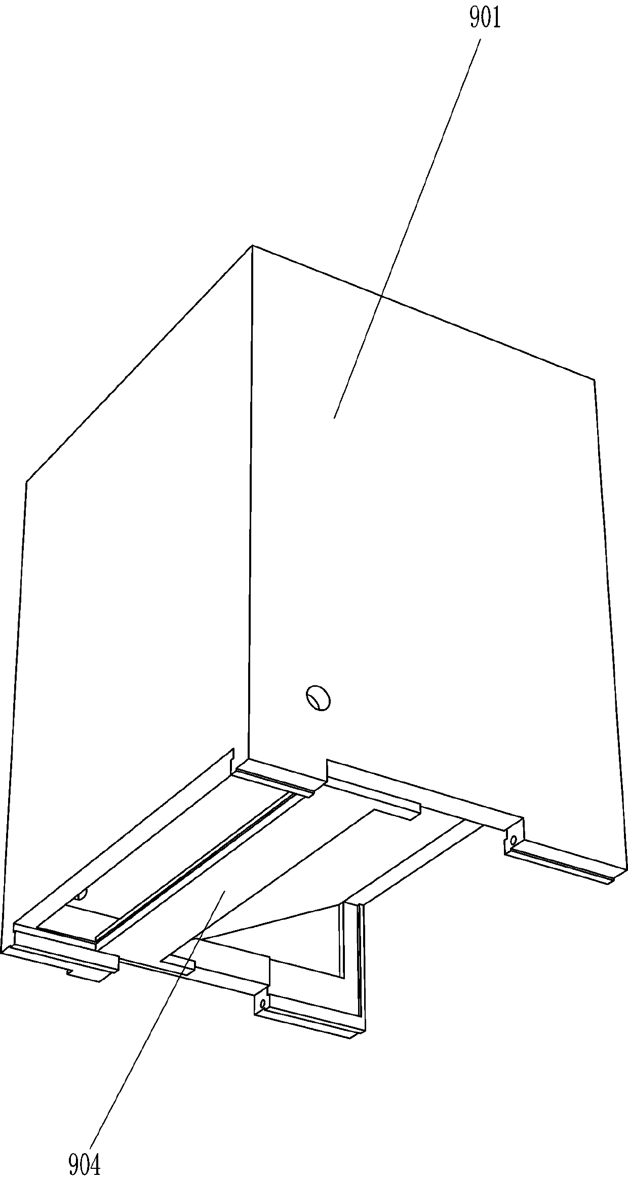 Cement mortar pre-laying equipment for wall bricks