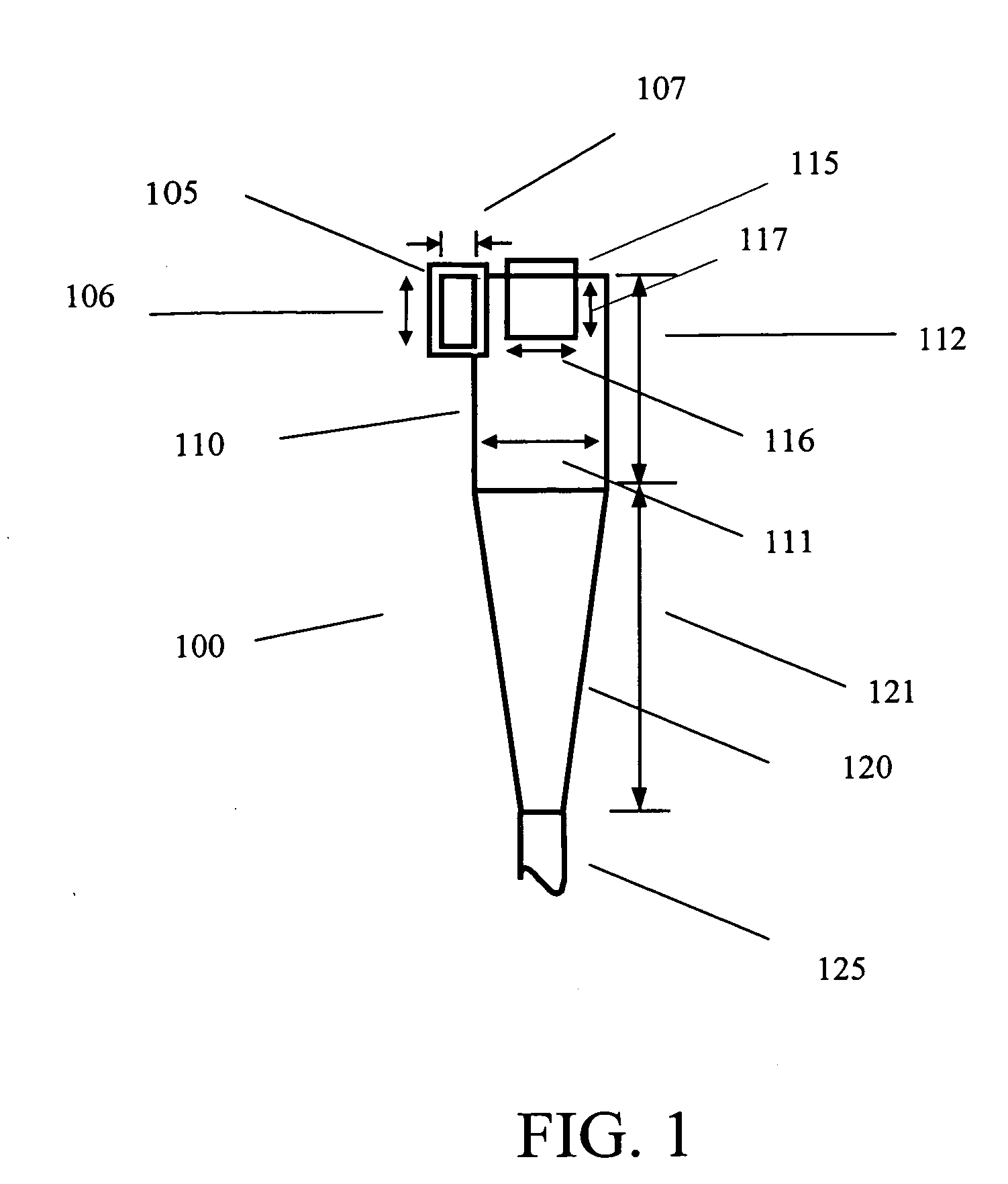 Gas-solids separation device and method