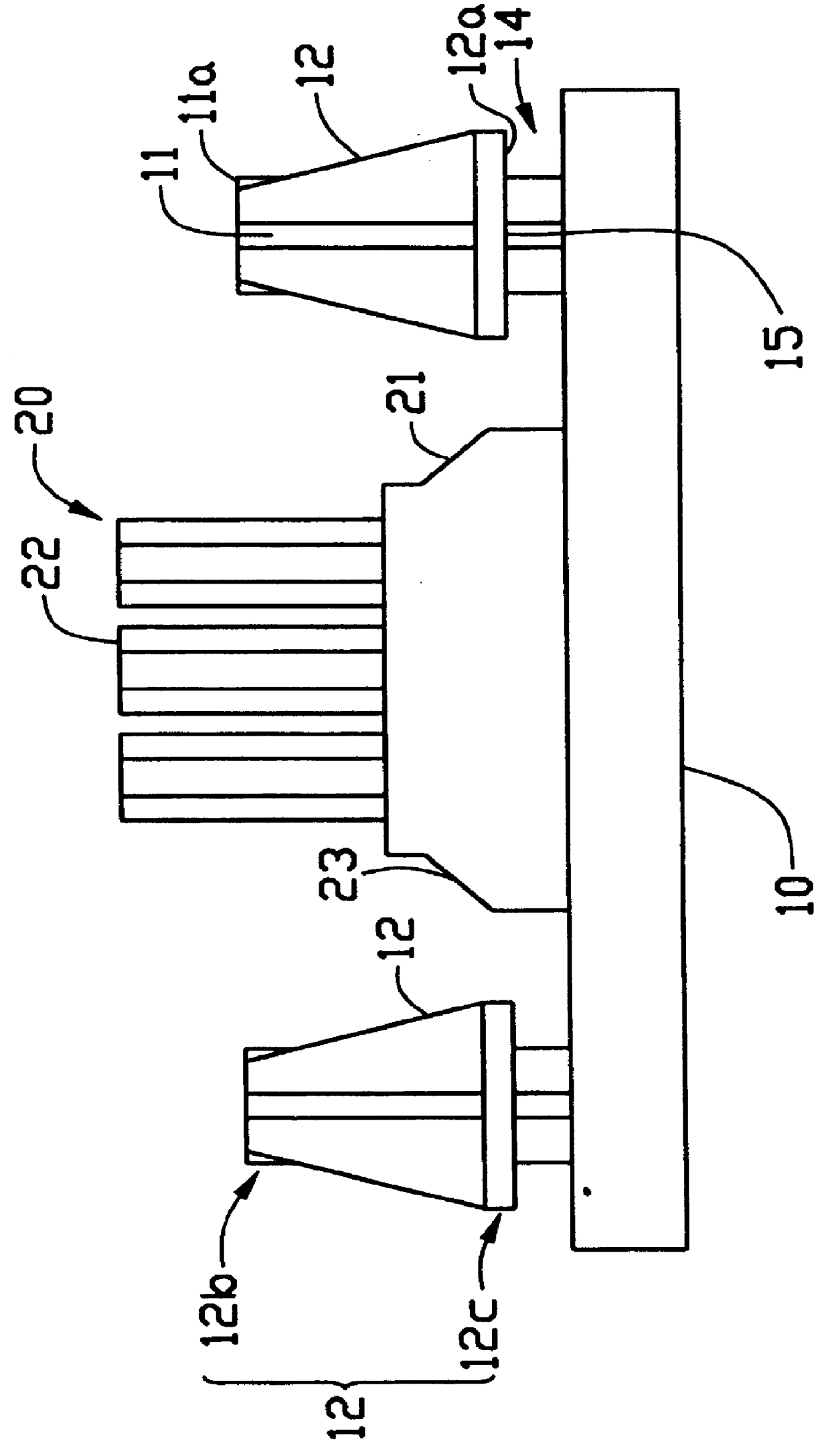 Panel attachment for electrical connector