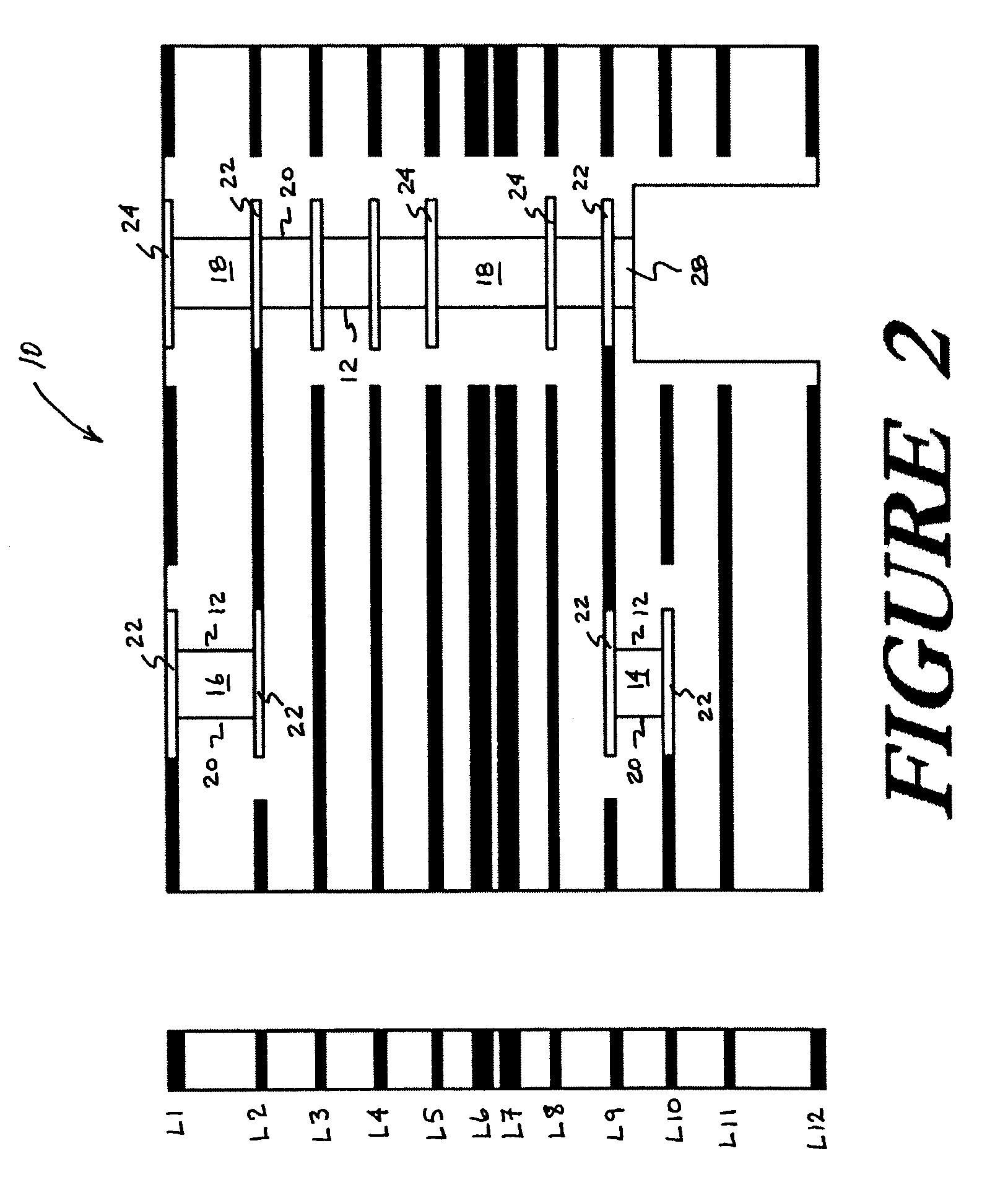 Method for optimizing high frequency performance of via structures
