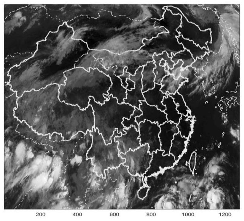 FY-4 cloud wind guide estimation method and system based on TV_l1 optical flow method