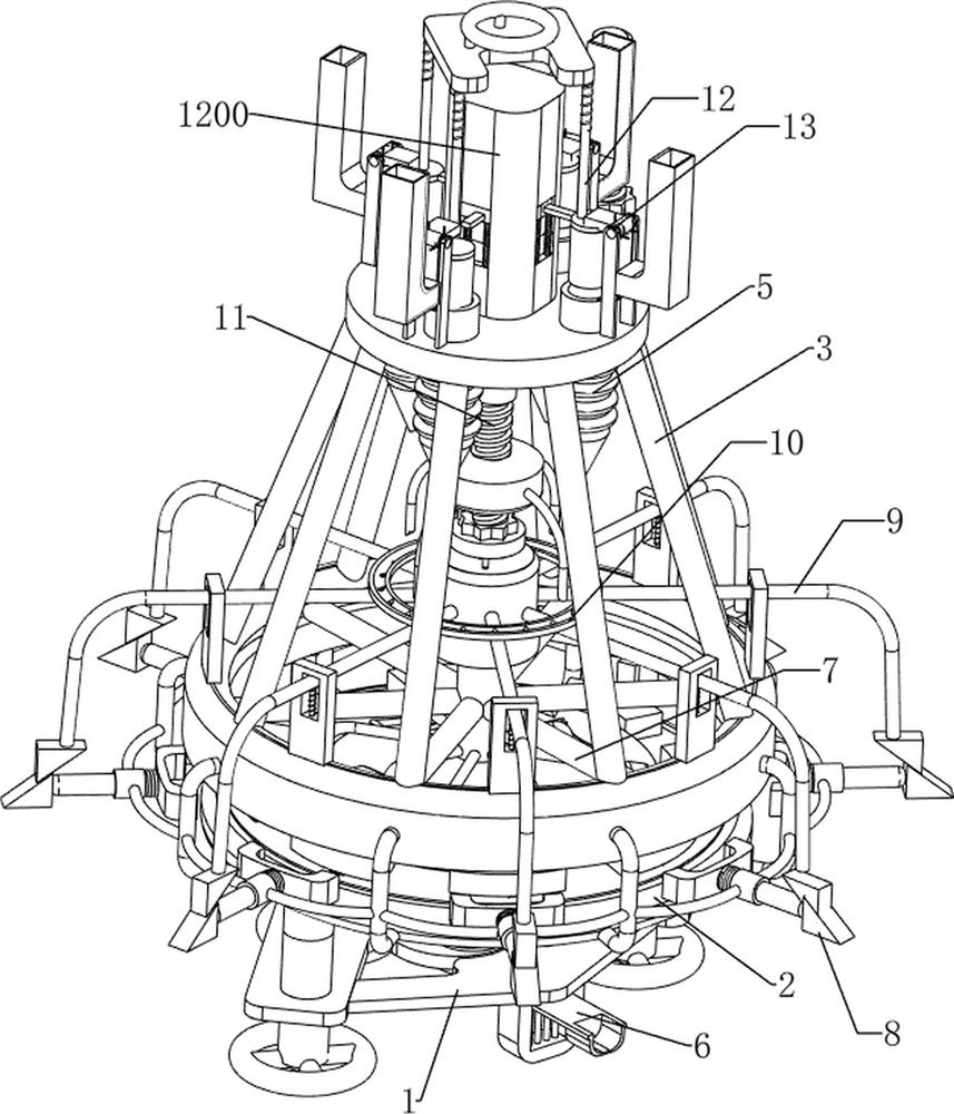 A wood spraying device