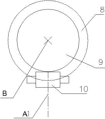 Tool setting device and tool setting method for gear machining on large-sized press