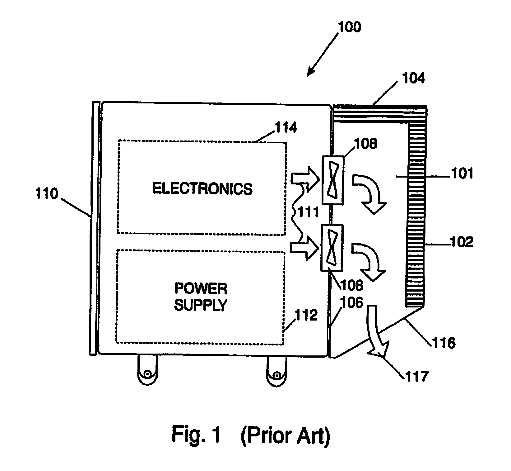 Method and Apparatus for Acoustic Noise Reduction in a Computer System Having a Vented Cover
