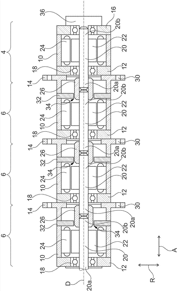 Motor structure assembly