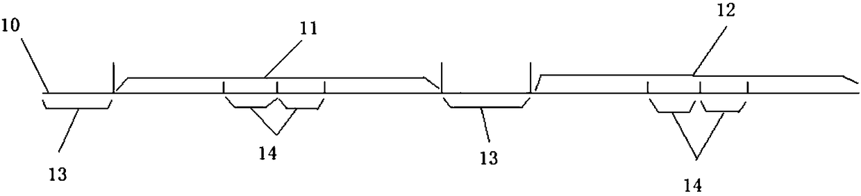 Sealing gasket bar for automobile lamp and preparation method