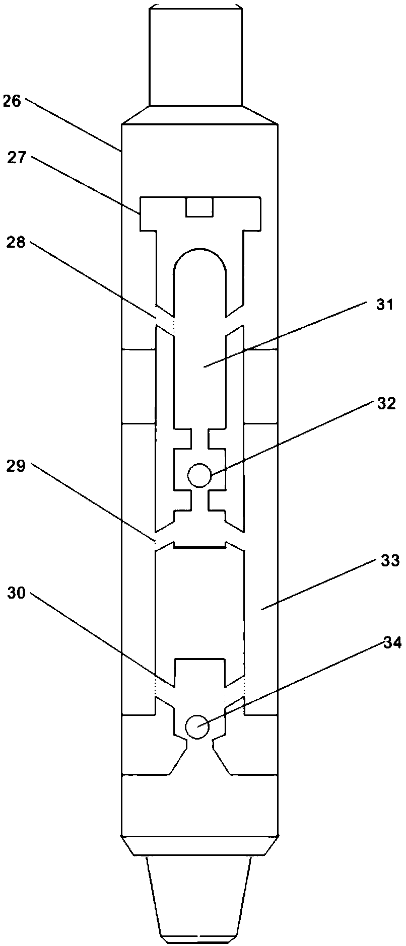 Super-hydrophilic underground oil-water separator and sucker-rod pump same-well injection-production process pipe string thereof