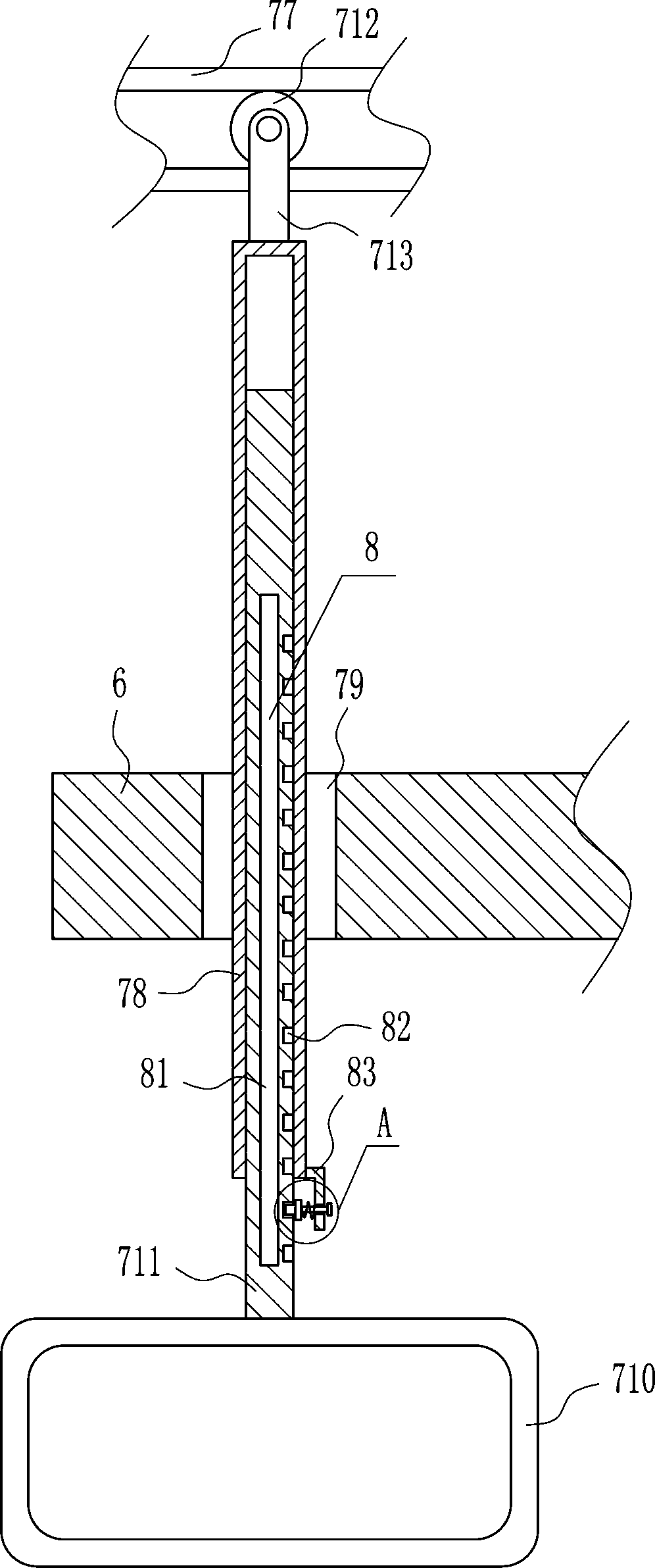 An auxiliary exercise device for recovery of orthopedic patients