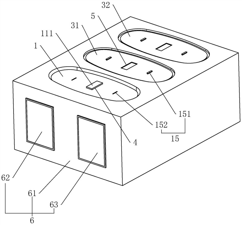 Temperature real-time monitoring device, method and system