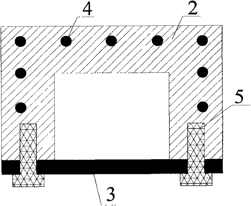 Steel-concrete combined beam and construction method thereof